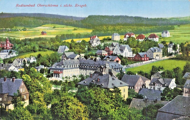 ERZEGEBIRGE GERMANY~Radiumbad Oberschlema i. sächs~1932 POSTCARD