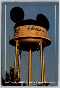 Disney MGM Studios  Mickey Ears Water Tower Florida - Postcard