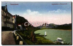 Postcard Old Rolanseck Drachenfels u Nonneworth