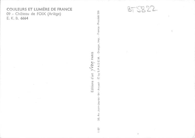 BT5822 Chateau de Foix      France