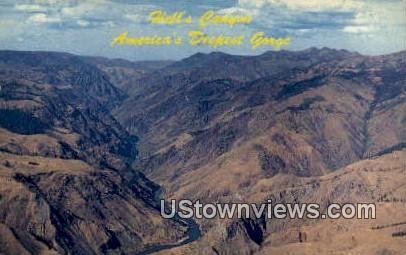 Satan's Throne - Hells Canyon Gorge, Idaho ID