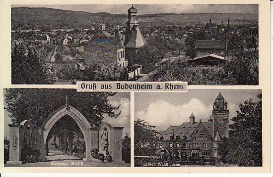 Germany - Grus aus Budenheim a. Rhein