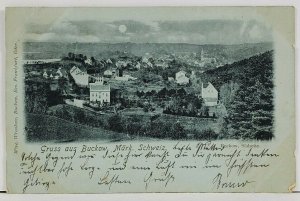 Germany Gruss aus Buckow Märkischen Schweiz Southside 1898 Postcard L1