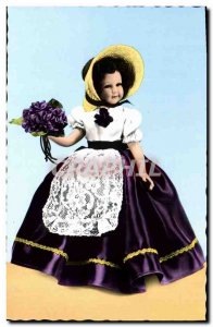 Postcard Modern Fun Children Doll Costume Regional La Poupee D'Orphin Toulous...