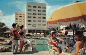 Miami Beach Florida~The Allison Cabana Club~Couples on Diving Board & Posing~'57