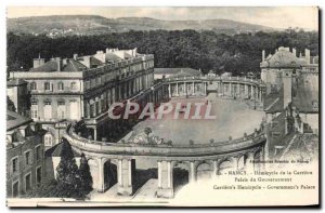 Old Postcard Nancy Hemicycle Palais De La Carriere From the Government