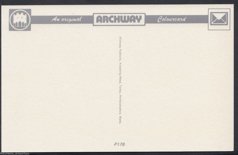 Wales Postcard - The Olde Worlde Cafe, Bosherston   RT204