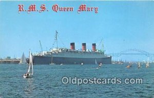 RMS Queen Mary Port of Long Beach, CA Ship Unused 