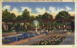 Pangborn Public Park in Hagerstown, Maryland