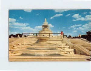 Postcard James Scott Memorial Fountain, Detroit, Michigan