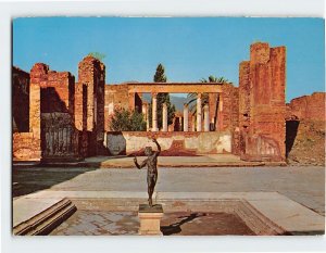 Postcard Atrium, House of the Faune, Pompei Excavations, Pompei, Italy