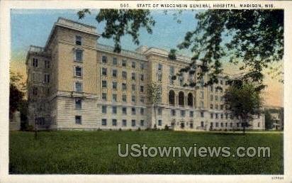 State Of Wisconsin General Hospital - Madison  