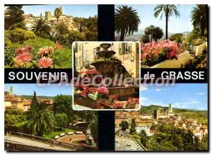 Modern Postcard The French Riviera Alpes Maritimes Grasse general view of the...