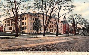 Central High School in Springfield, Massachusetts State Street.