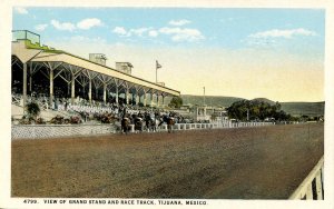 Mexico - Tijuana. Grand Stand and Race Track