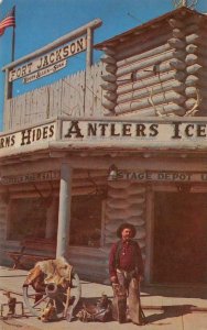 FORT JACKSON Jackson, Wyoming Clover the Killer Outlaw c1950s Vintage Postcard