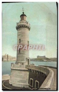 Old Postcard Marseille Lighthouse Joliette