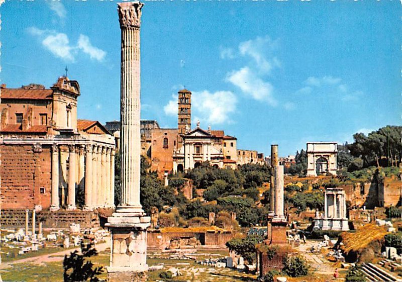 Roman Forum Roma Italy Unused 