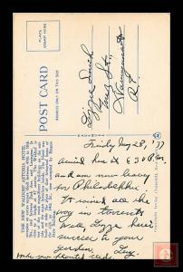 Waldorf Astoria Hotel, NYC