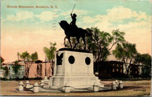 Vtg 1910s Slocum Monument Brooklyn New York City NY Postcard