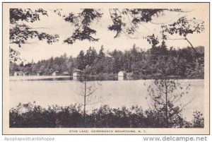 New York Adirondack Adirondack Mountains Star Lake Albertype