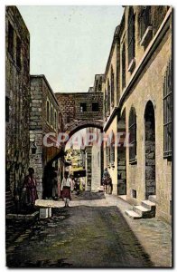 Israel - Jerusalem - Via Doloroso - L & # & # 39Arc of 39Ecce Homo - Old Post...