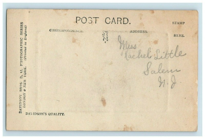 C.1905-10 Davidson Bros RPPC Easter Postcard F73