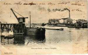 CPA VITRY-sur-Seine Port a l'Anglais (983223)