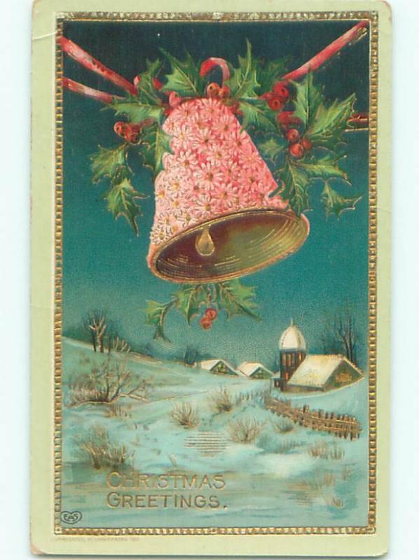 Divided-Back CHRISTMAS SCENE Great Postcard AA0003