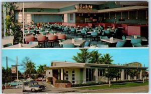 MIAMI, Florida  FL    Roadside  ST. CLAIRS' SYLVANIA CAFETERIA  c1950s Postcard