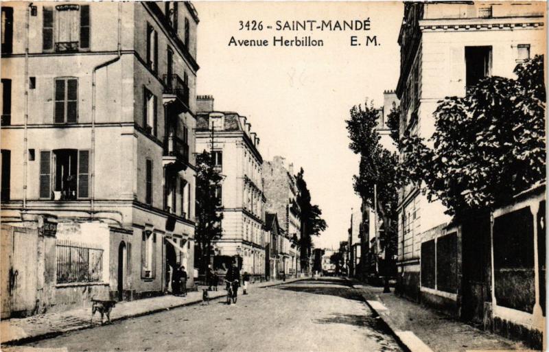 CPA Saint-Mande - Avenue Herbillon (390291)