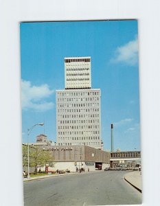 Postcard Exterior View from Broad Street of Midtown Plaza Rochester New York USA