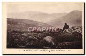 Postcard Old La Bastide Saint Laurent Vallee of the Borne