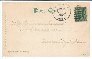 East Auburn, ME - Bobbin Mill Brook - 1906