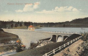 Wigwam Reservoir, Waterbury, Connecticut ca 1910s Vintage Postcard