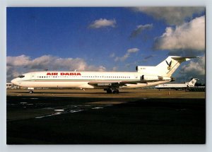 Aviation Airplane Postcard Air Dabia Airlines Gambia Boeing 727-231 E15