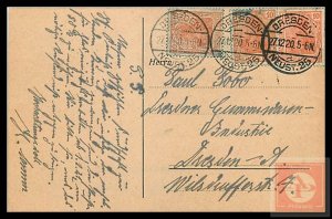 German Reichspost Postcard