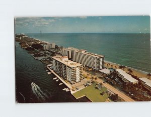 Postcard The Hills Le Baron Apartments Hillsboro Beach Florida USA