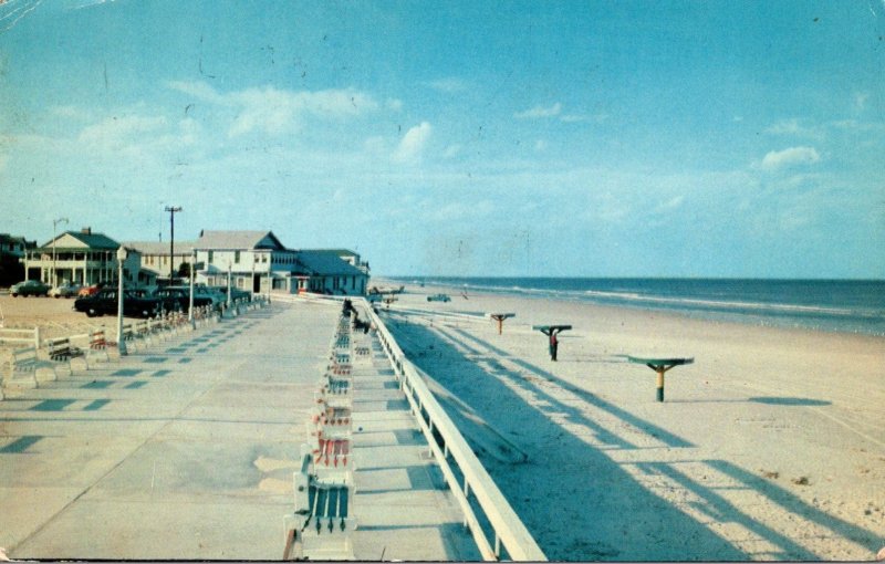 Florida New Smyrna Beach Looking North 1958