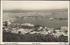 spain, MALLORCA PALMA, Vista General 50s Truyol RPPC