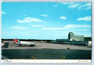 Montreal Canada Postcard The International Air Terminal At Montreal Airport