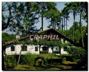 Postcard Modern Villa Landes amid Des Pins Landes