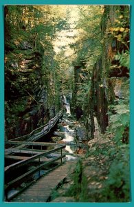 New Hampshire, Franconia Notch - The Flume Gorge - [NH-328]
