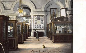 Albany New York c1910 Postcard Military Bureau Capitol