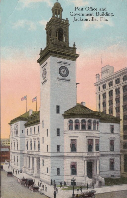 Florida Jacksonville Post Office & Government Building sk1137a