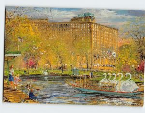 Postcard The Boston Park Plaza Hotel & Towers, Boston, Massachusetts