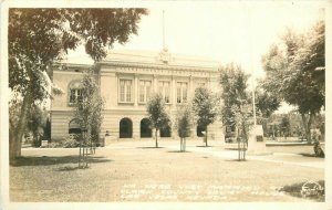 Nevada Las Vegas Clark Courthouse 1940s Frasher RPPC Photo Postcard 22-1781