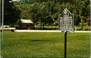 Vtg Bardstown Kentucky KY Knob Creek Farm Abraham Lincoln Boyhood Home Postcard