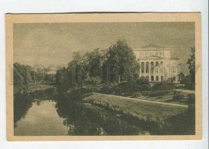 437449 Latvia Riga city canal opera house Vintage postcard