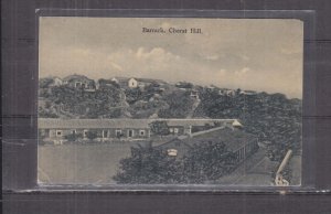 PAKISTAN, INDIA, CHERAT HILL, BARRACK, c1910 ppc., unused